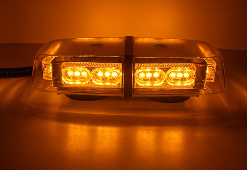 Wholesale Car Emergency Flashing Warning Beacon Lighting 18W LED Roof Top Mini Strobe Lamp Bar LED Road Traffic Safety Rechargeable Strobe Warning Light