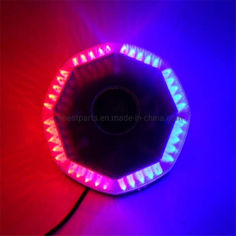 12V Car Auto Emergency Stroboscopic LED Lighting Rotating Flashing Warning Strobe Beacon Lamp 240PCS LED Warning Traffic Safety Light