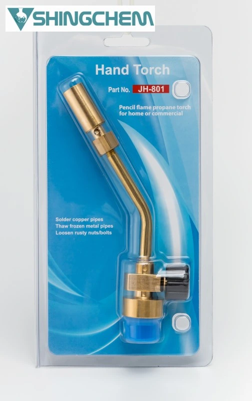 Brass Material Mapp Gas Hand Torch for Brazing and Welding Working