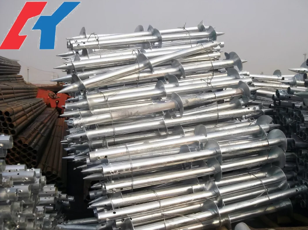 Hot Deep Galvanized Steel High Strength Bolt Screw Helical Anchor