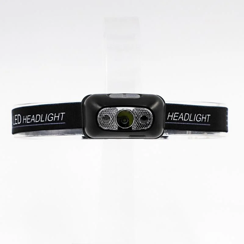 Goldmore9 USB Rechargealbe Headlight, 5 Modes ABS Light, Senor and Waterproof Light for Camping and Expedition