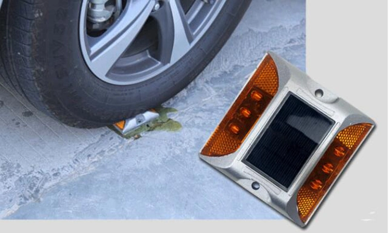 Flashing Mode High Brightness Aluminum Solar LED Cat Eye Road