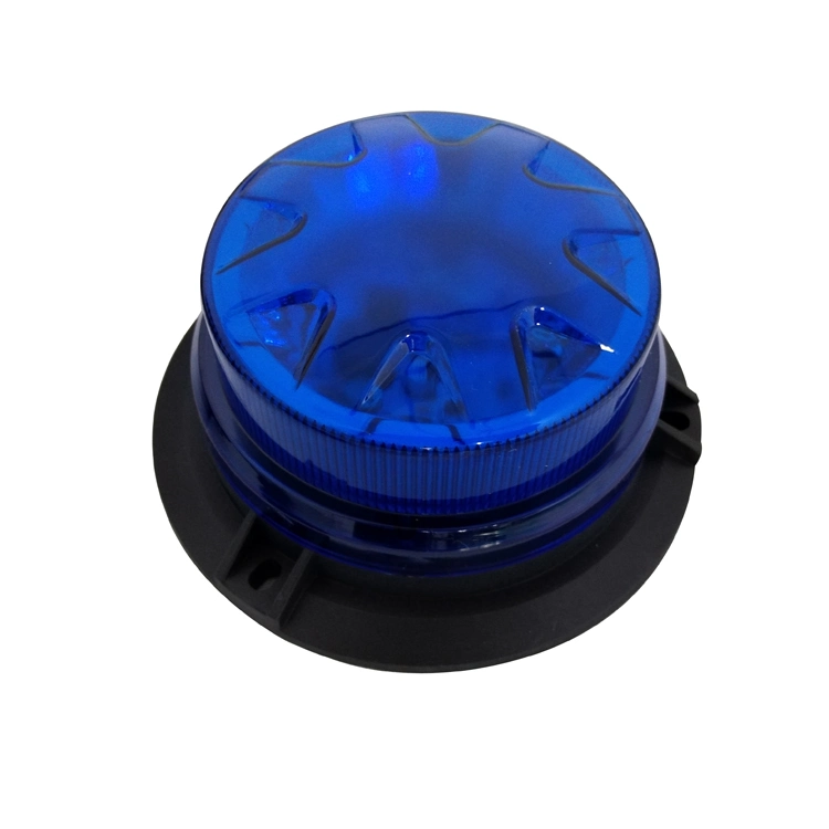 Red/Blue/Amber Emergency Vehicle Beacon Light with Magnetic Base