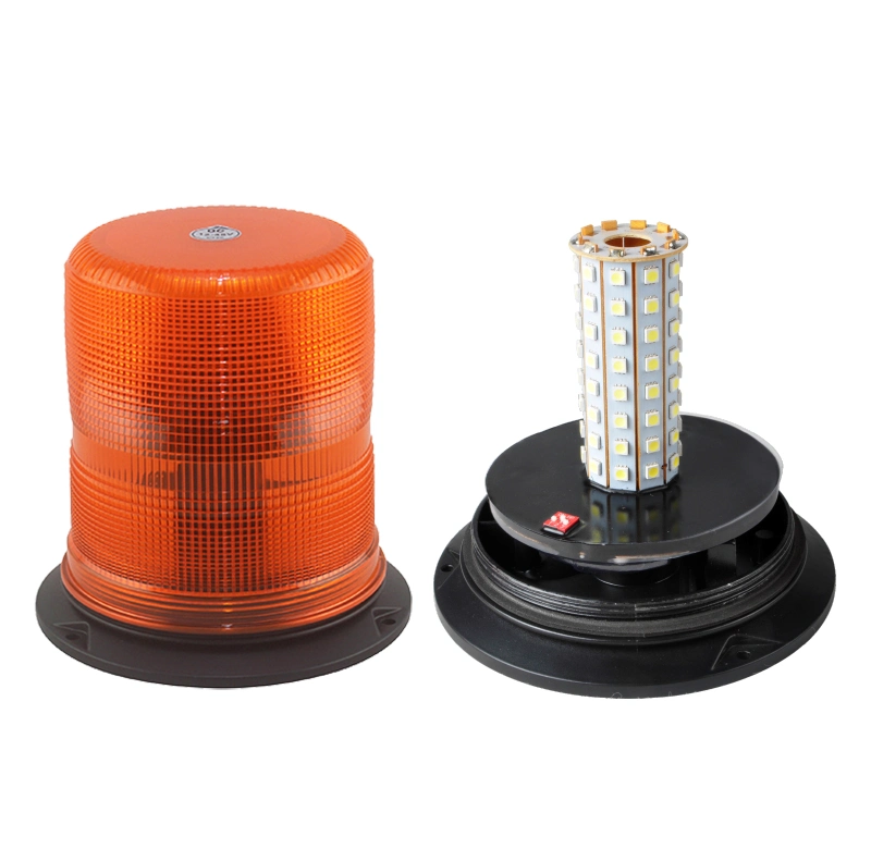 Amber Xenon Strobe Lamp Emergency LED Rotate Flashing Warning Beacon Light