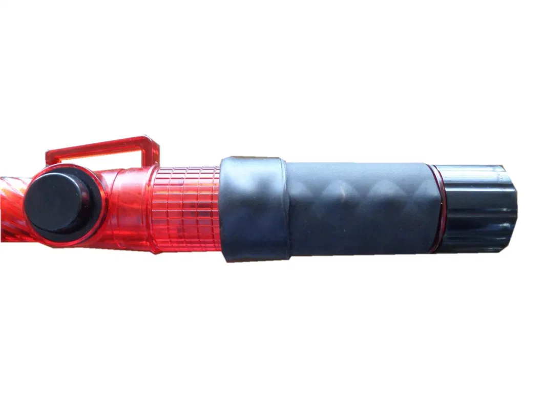 54cm Rechargeable Traffic Baton LED Warning Flashing with Whistle