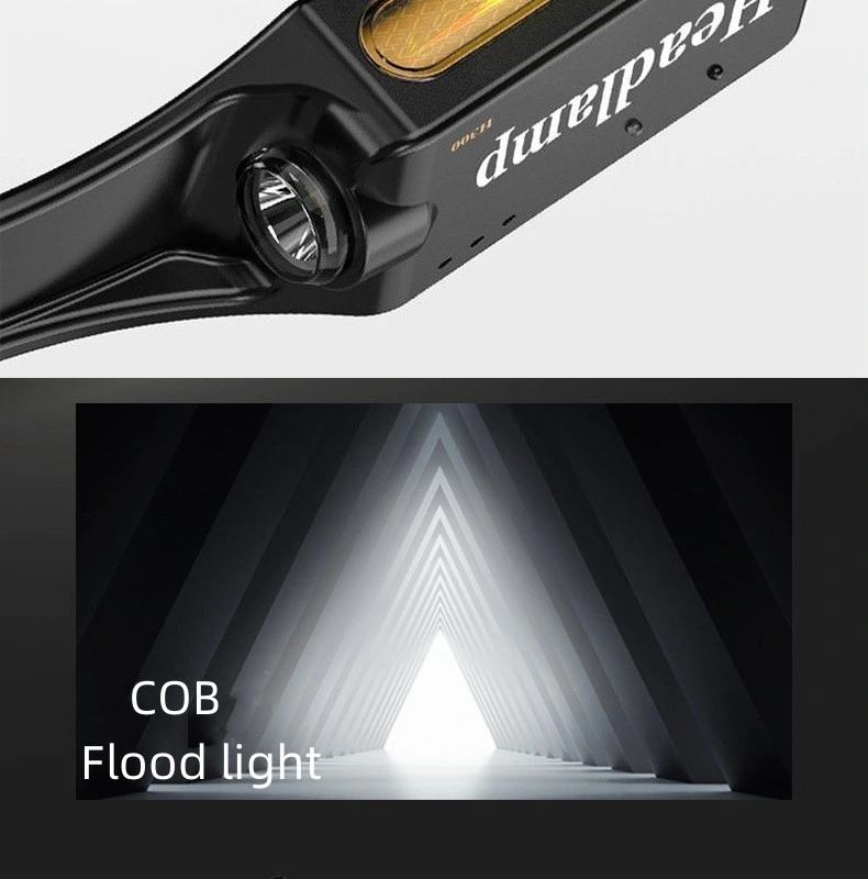 Mini Multi-Functional Glare Sensor Headlight COB Outdoor Adventure Fishing Light