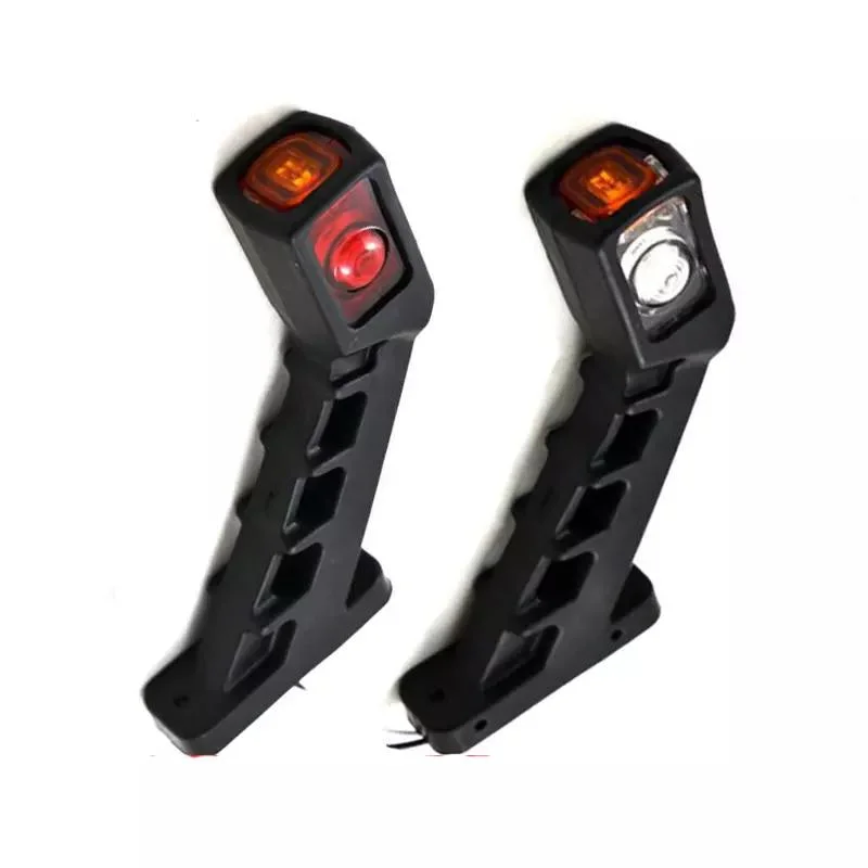 12V 24V LED Side Marker Lights Stalk Outline Lamp Indicator Trailer Truck