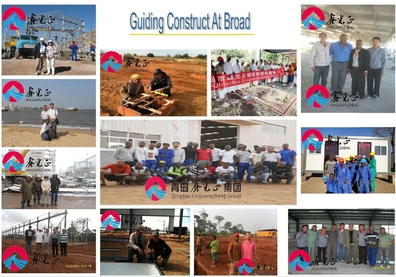 Xgz Group Prefabricated Building Construction Projects Casas Steel Structure Mobile Workshop