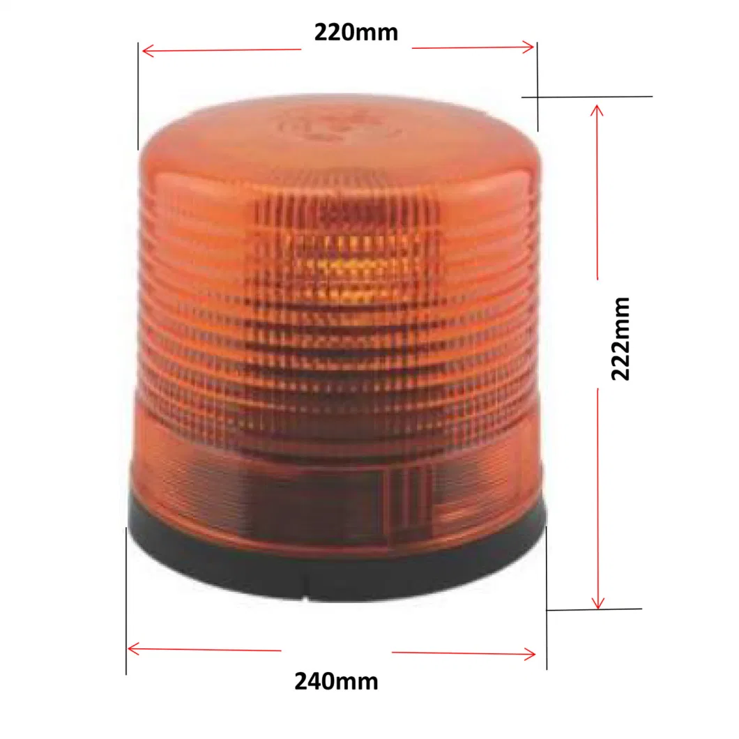 DC12-24V Good Quality Waterproof Rotating Beacon for Heavy Duty