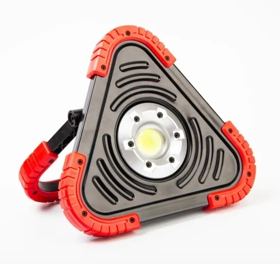 20W Aluminum Rechargeable Work Inspection Spot Light 3 Sequential Warning Modes Portable Car Flood Working Emergency 1800 Lumen COB Work Light