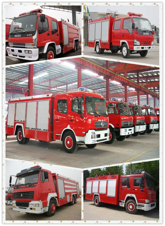 Japan 4000 Liter Water Tanker Fire Truck 4X2 Fire Rescue Truck Fire Fighting Foam Truck Price