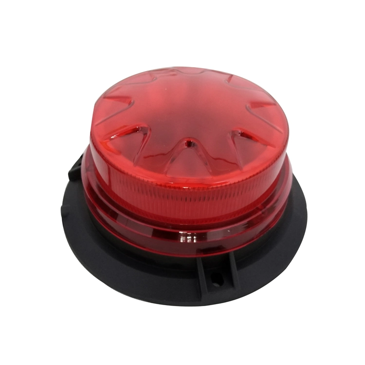 Red/Blue/Amber Emergency Vehicle Beacon Light with Magnetic Base