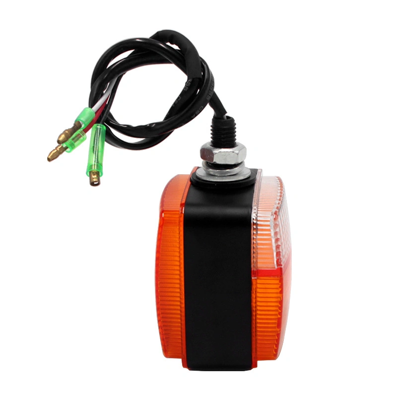 Universal Forklift Turn Signal 12-80V Double Side Turn Signal Yellow Light Turn Signal Engineering Vehicle