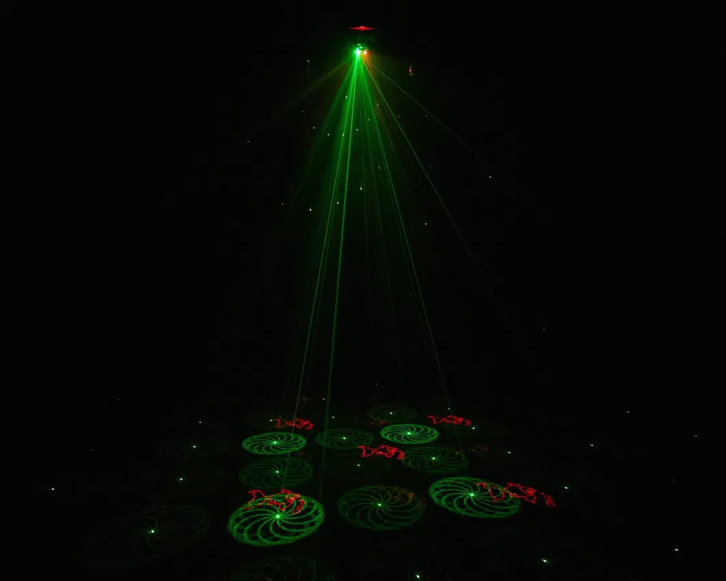 LED120W Bee-Eye Laser Mode Stroboscopic 4-in-1 Stage Light