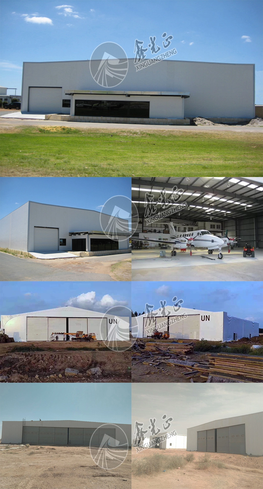 Xgz Group Prefabricated Building Construction Projects Casas Steel Structure Mobile Workshop