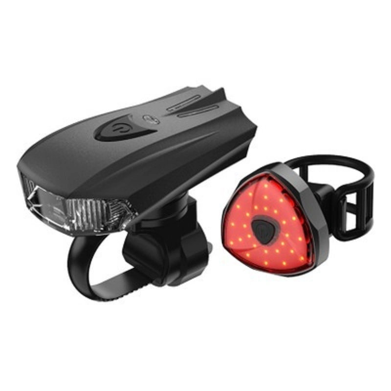 Bicycle Light USB Rechargeable Headlight MTB Bike Highlight 1200mAh Power Bank Cycling LED Light with Bicycle Tail Lights Wbb16729