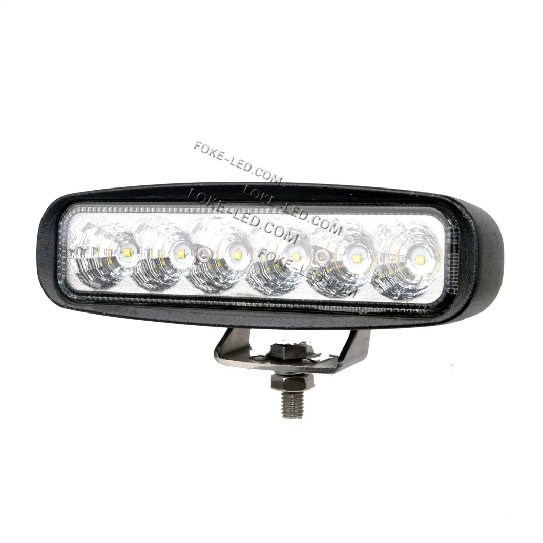 E-MARK R10r23 Light Bar 6inch 18W with Long Lifetime for Work/Supermarket Used