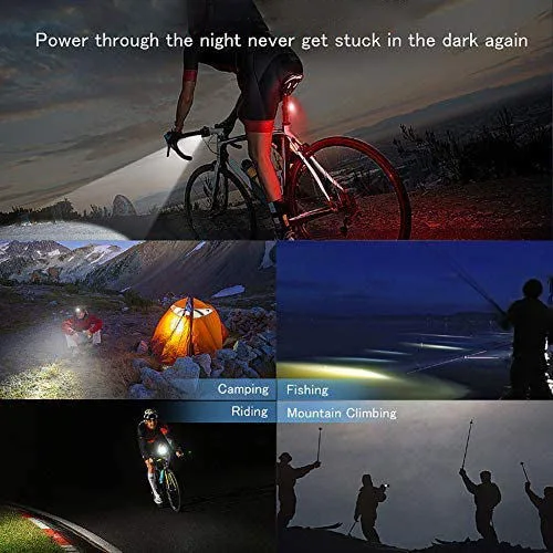 3mode Headlight Adjustable Cycling Lamp Bicycle Torch Lamp