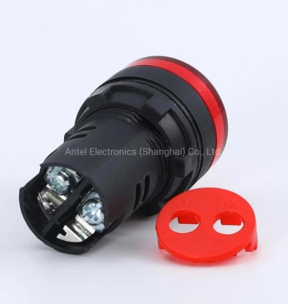 Ad22-16ds Mini LED Signal Light Red Lamp Indicator