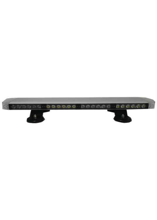 22inch Sliver Full Aluminum Tir 6 LED Mini Flashing Strobe Light Bar for Emergency Vehicle