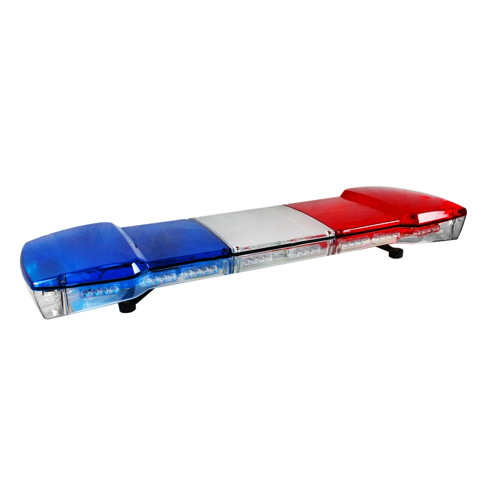 Haibang Red Blue LED Thin Cars Lightbars with Speaker