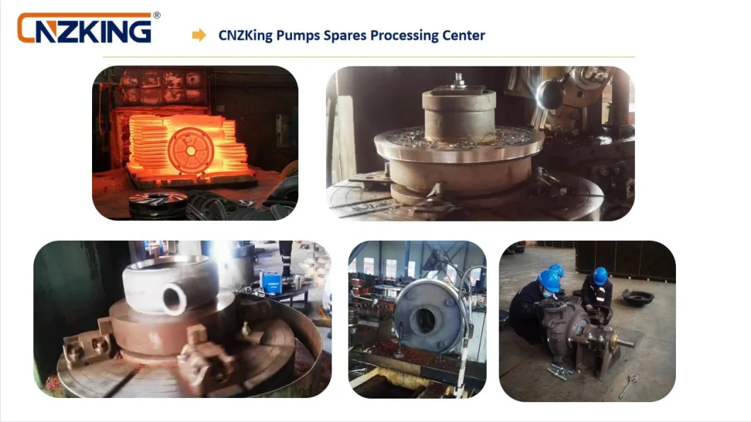 Cnzking Pump Spare Parts Expeller for Cobalt Mining Heavy Duty Centrifugal Slurry Pump Gravel Pump