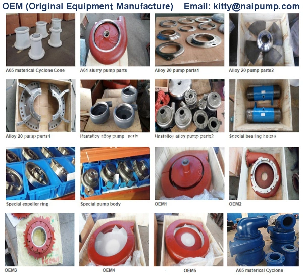 Sand Casting High Chrome White Iron Pump Impeller