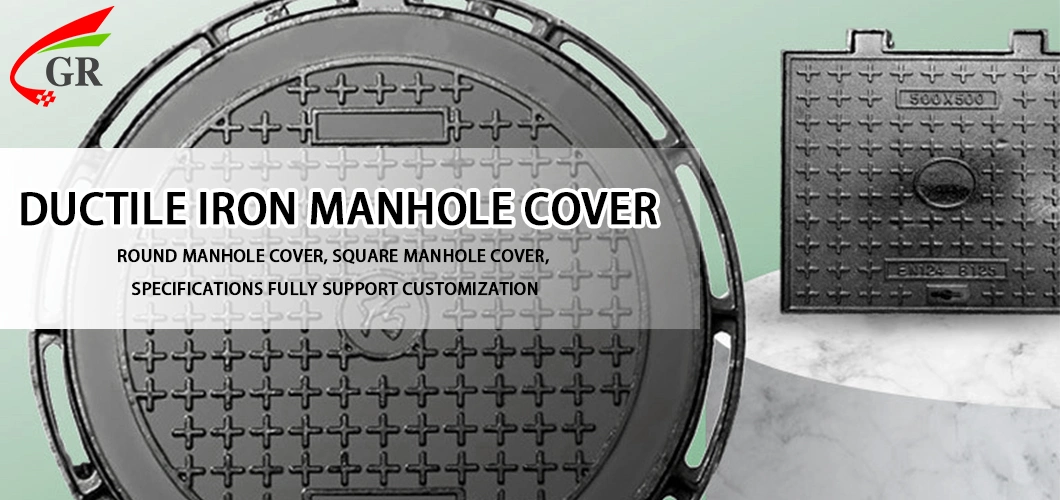 Iron Rain Grate Ductile Iron Manhole Cover Municipal Drain Manhole Cover Horizontal Structural Grate