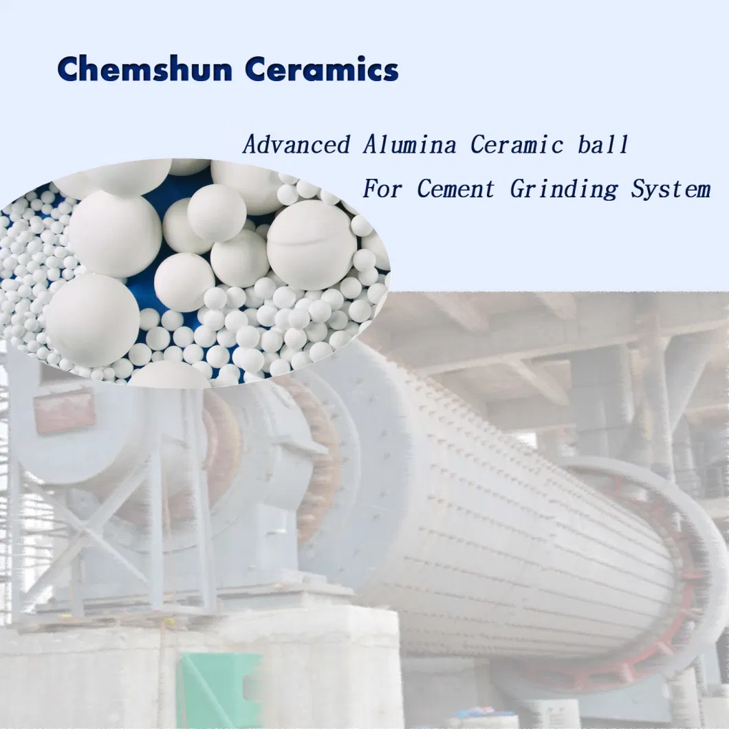 Chemshun Engineered Alumina Ceramic Ball Mill Brick Lining Manufacturers
