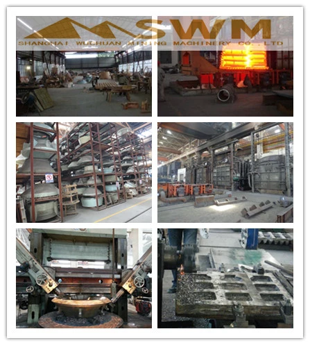 Manganese Casting Parts Liners Grids for Ball Mill