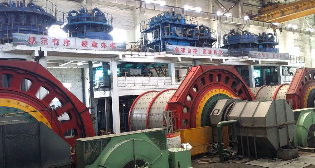 Gold Mine Grinding Circuit Facilities Ball Mill of Mineral Processing Plant