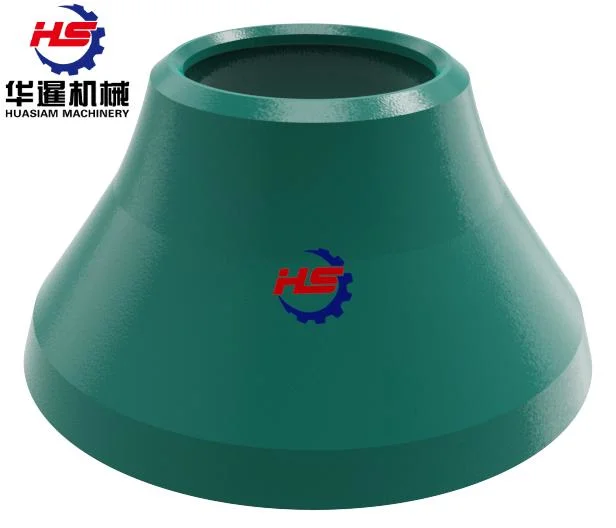 Mining Crusher Wear Parts High Manganese Mantle Concave Bowl Liner for Cone Crusher HP200 HP300