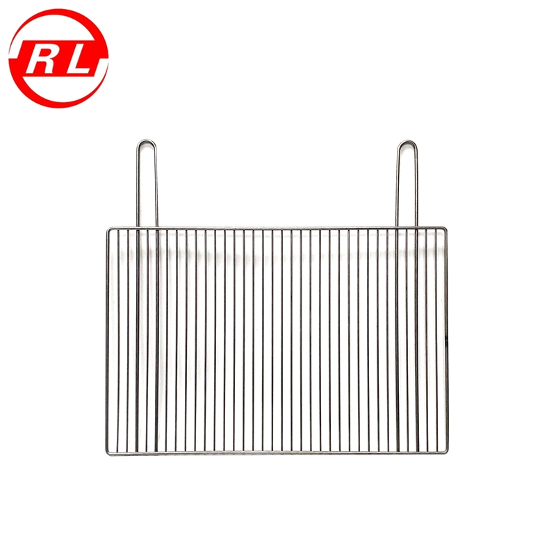 Customized Stainless Steel Cooking BBQ Grill Net Grate with Handle