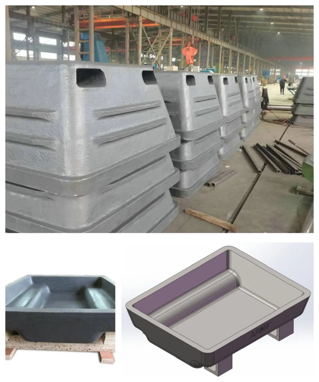 High Precision Custom Metal Cast Zinc Aluminum Ingot Casting Mold Sow Mold Proprietary Material Cast Alloy Steel Aluminum Ingot Sow Mold Heat-Resistant Steel