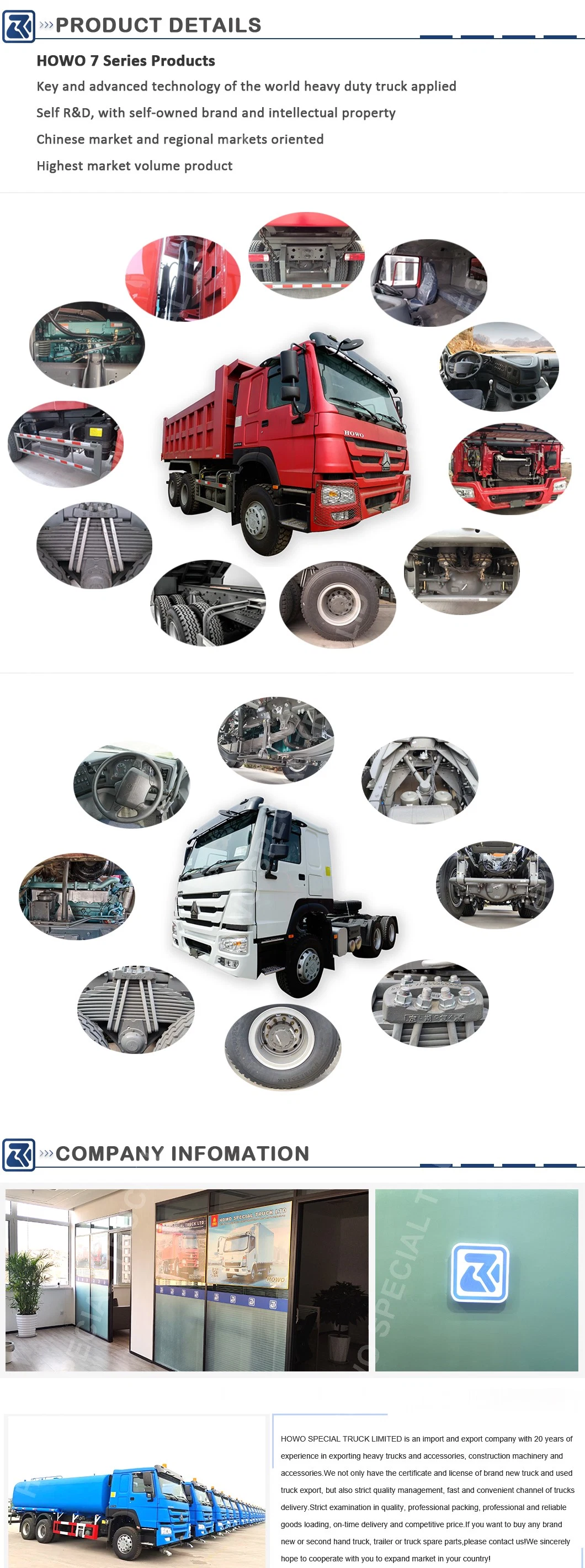 China Brand HOWO 6X4 Road Street Sweeping Sweeper Vehicle Motor Truck