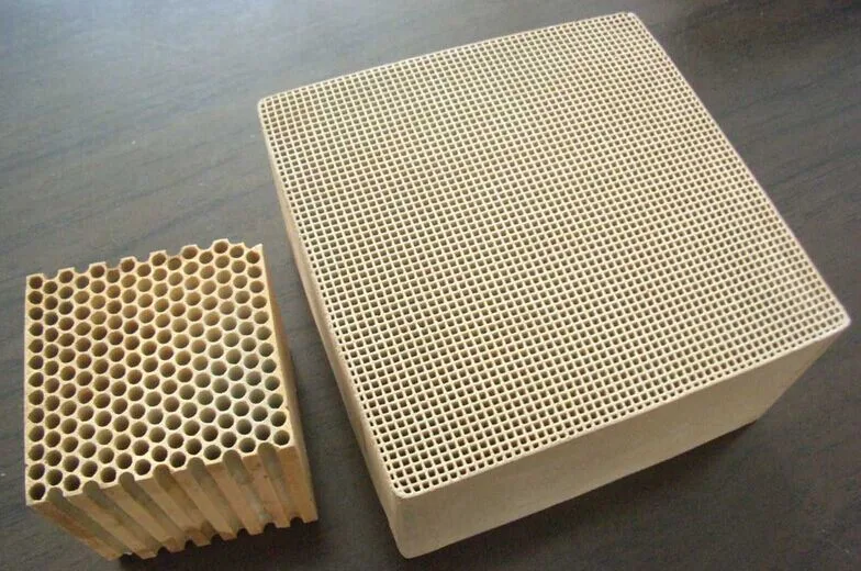 Cordierite Ceramic Honeycomb Porous Honeycomb Ceramic Heater for Rto