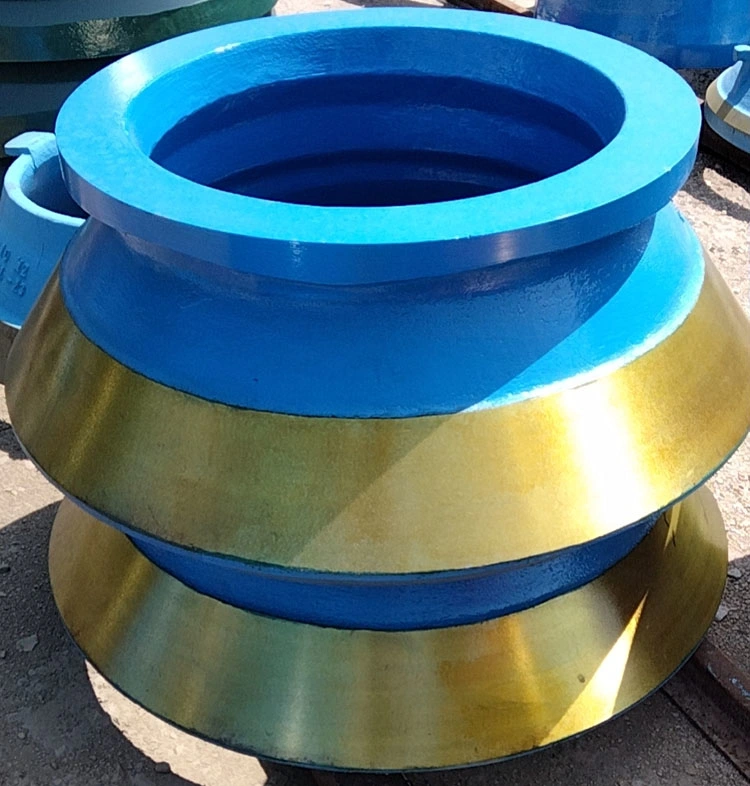 Hpb Cone Crusher Manganese Parts Mantle and Bowl Liner Mn18cr2