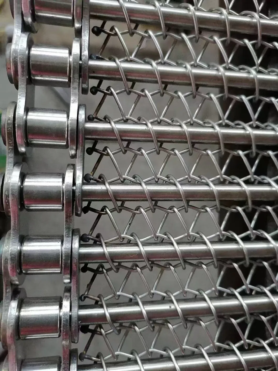 Mesh-Belt Chain Driven Belt Metal Wire Weave Mesh Belt Conveyor Belt for Automatic Transmission Line Parts