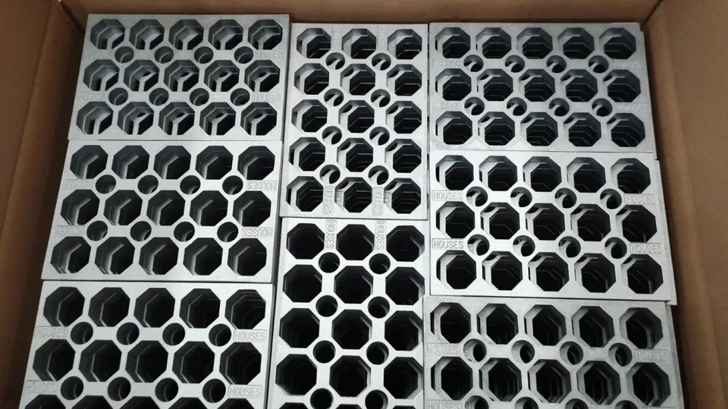 Custom Galvanized Metal Channel Graing Trench Cast Aluminum Drain Grate by Pressure Die Casting Process
