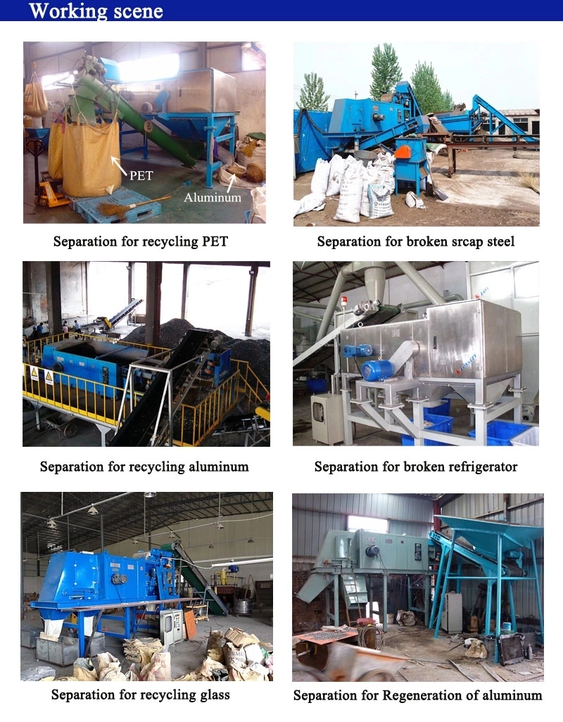 Durable in Use Eddy Current Separator for Non-Ferrous Metal Separation