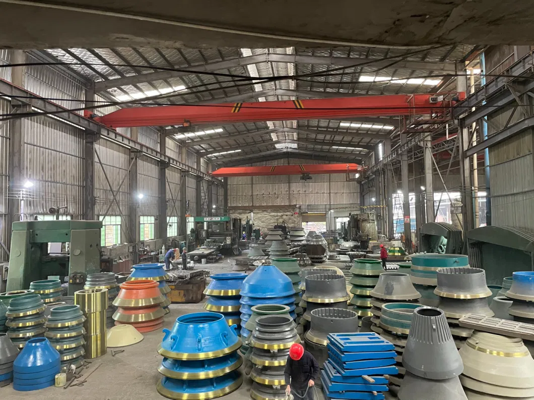 Dependable Performance Manganese Steel Mantle Casting Cone Crusher Wear Parts Ore Mining Crusher Spare Parts Bowl Liner