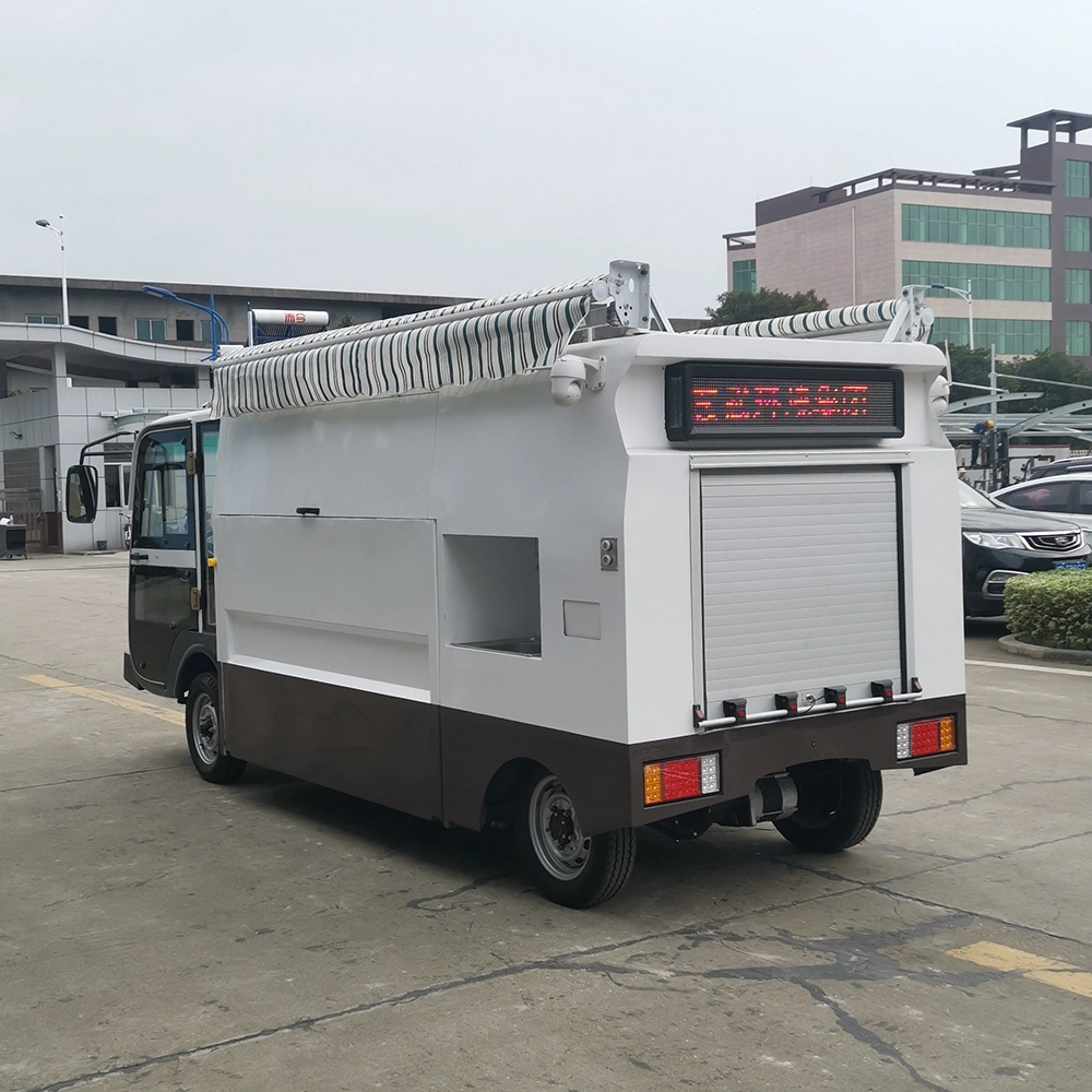 Pure Electric 8-Bin 1.5 Ton Garbage Classification &amp; Transporting Truck in Downtown Streets, Parks, Exhibitions