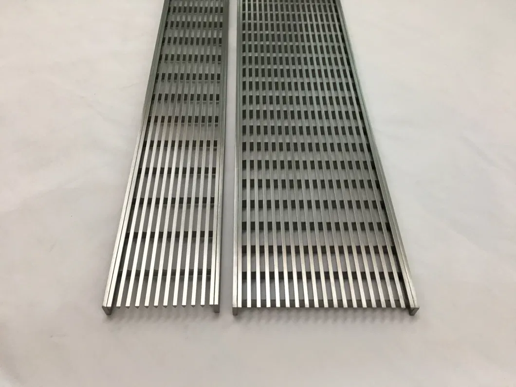 High Quality Stainless Steel Floor Drain Grate Heavy Duty Stainless Steel Driveway Drainage Grate
