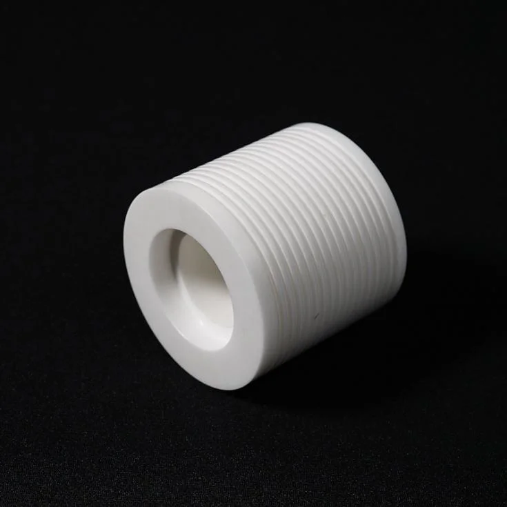 High Temperature Resistant Customized Ceramic Tube Sleeve Bushing for Furnace