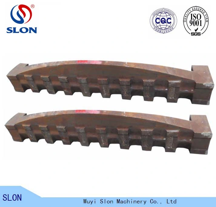 High Manganese Recycling Shredder Parts Grate Bar and Crusher Plate Grate