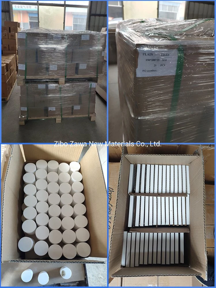 High Aluminum Wear-Resisting Brick Alumina Shaped Ceramic Parts for Ball Mill