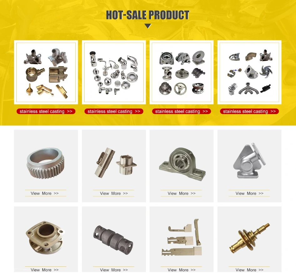 OEM Cast Steel Company 316 Stainless Steel Investment Casting Parts