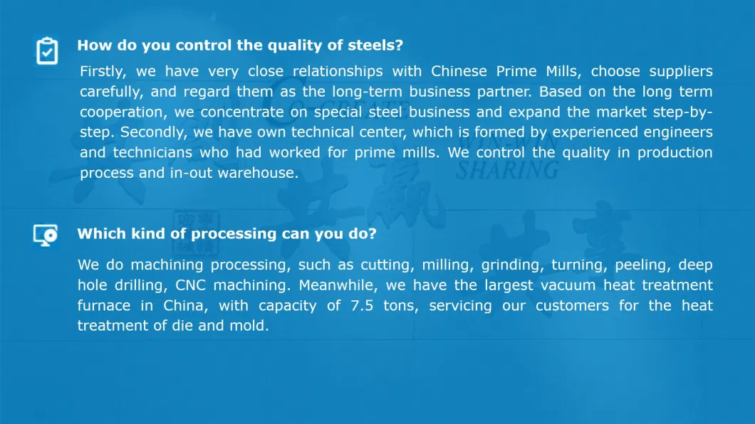 Spare Parts Alloy Steel with Kind&Co CS1 Safety Against Overstressing Casting Special Hot Work Steel Plate Sheet