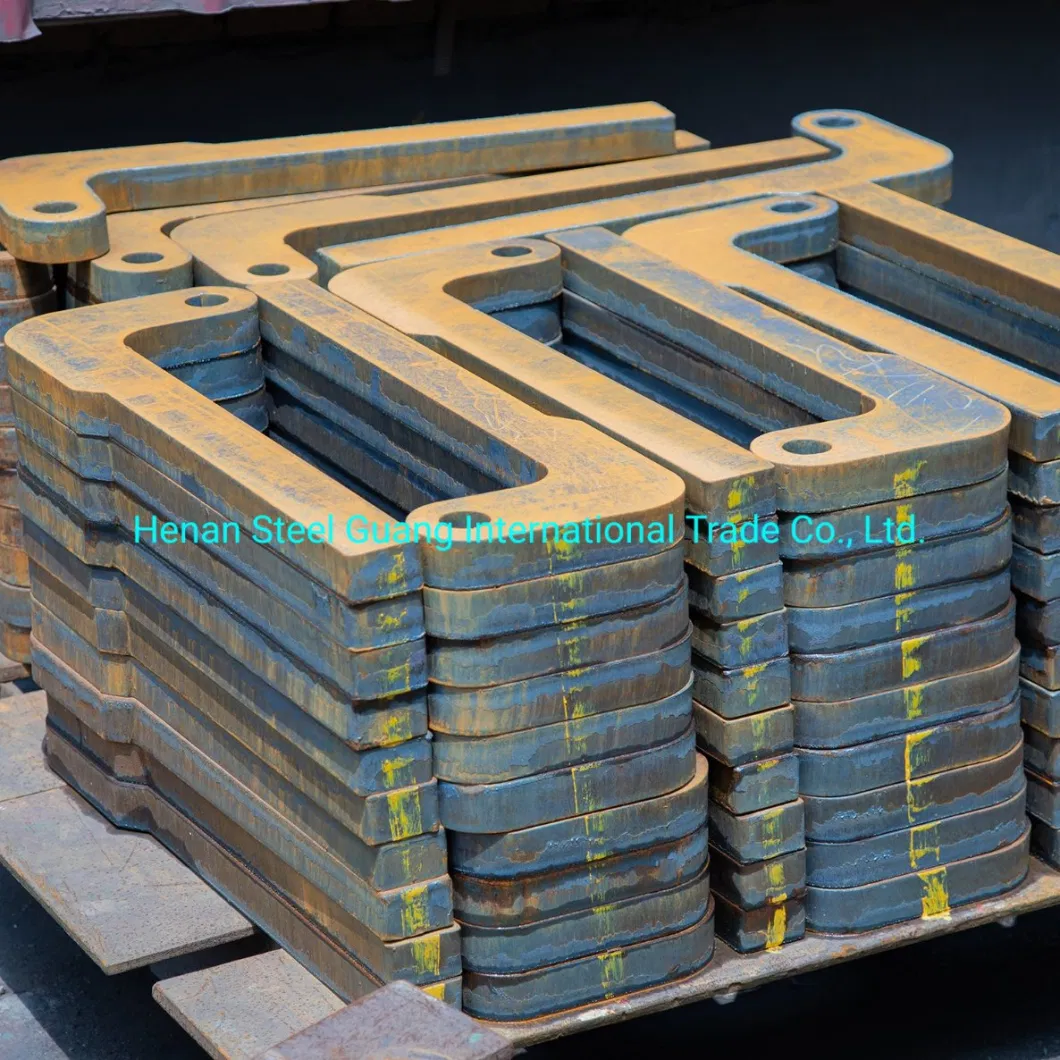 High Precision Steel Plate Flame Cutting Parts Steel Sheet Metal Fabrication Parts