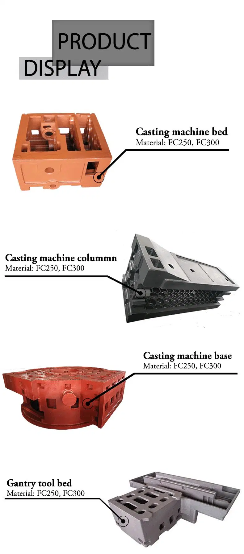 Casting Services for Custom Metal Parts in Copper, Brass, Stainless Steel, Heat Resistant Steel Casting